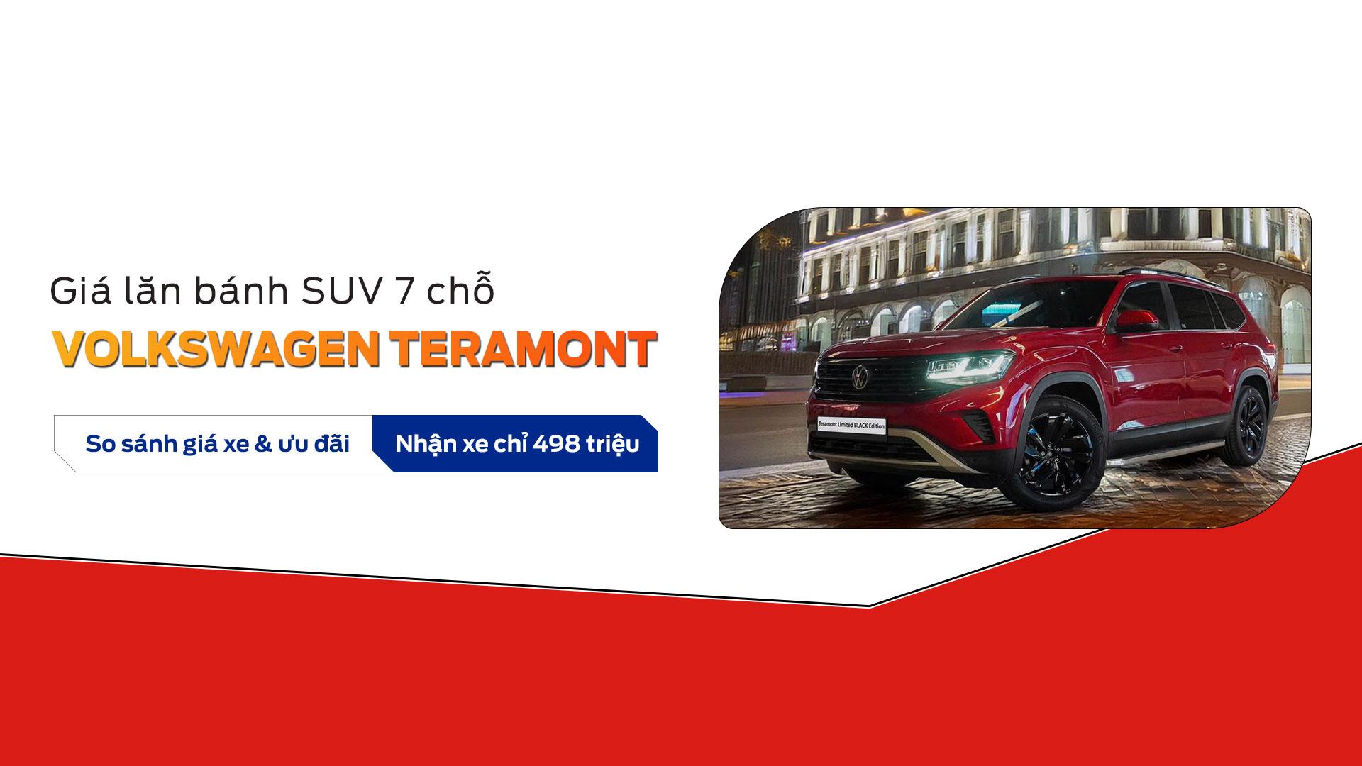 Giá lăn bánh Volkswagen Teramont 2025