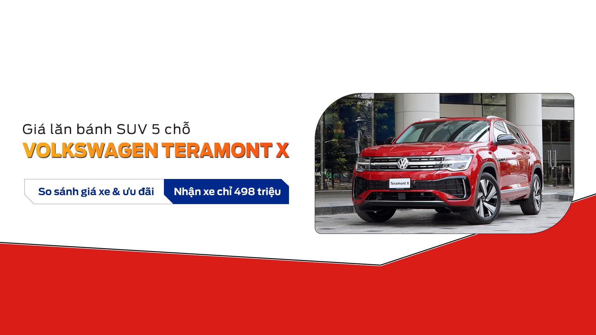 Giá lăn bánh Volkswagen Teramont X 2025